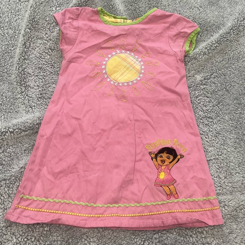 Vintage Pink Sunshine Dora Dress